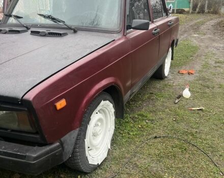 Красный ВАЗ 2107, объемом двигателя 1.6 л и пробегом 1 тыс. км за 663 $, фото 3 на Automoto.ua