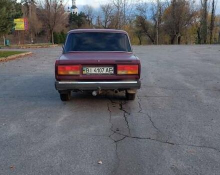 Червоний ВАЗ 2107, об'ємом двигуна 1.6 л та пробігом 95 тис. км за 1500 $, фото 1 на Automoto.ua