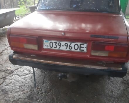 Червоний ВАЗ 2107, об'ємом двигуна 1.5 л та пробігом 187 тис. км за 603 $, фото 4 на Automoto.ua