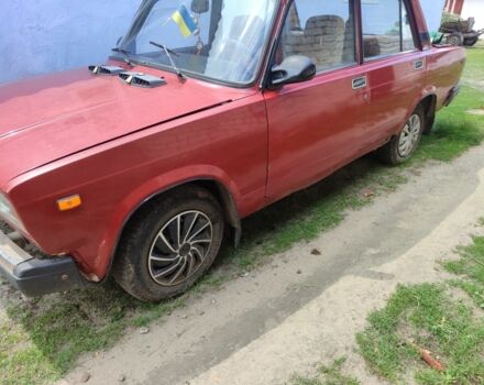 Красный ВАЗ 2107, объемом двигателя 0 л и пробегом 340 тыс. км за 521 $, фото 1 на Automoto.ua