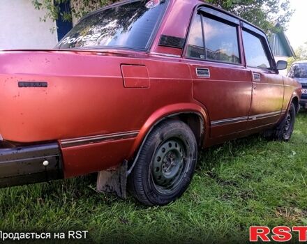 ВАЗ 2107 1996 в Полтаве на Automoto.ua Красный ВАЗ 2107, объемом двигателя 1.5 л и пробегом 460 тыс. км за 1080 $, фото 3 на Automoto.ua