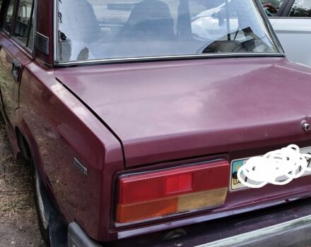 Красный ВАЗ 2107, объемом двигателя 1 л и пробегом 95 тыс. км за 715 $, фото 5 на Automoto.ua