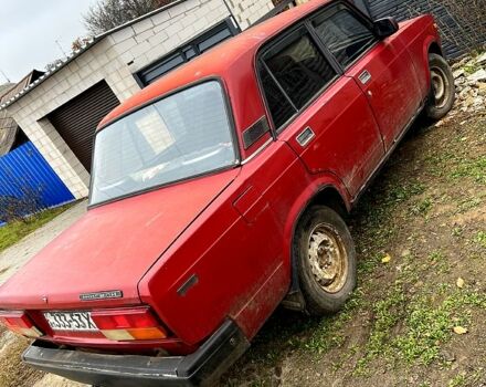 Красный ВАЗ 2107, объемом двигателя 1.5 л и пробегом 0 тыс. км за 500 $, фото 5 на Automoto.ua