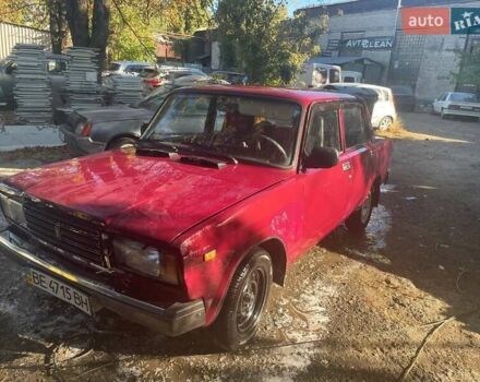 Красный ВАЗ 2107, объемом двигателя 1.57 л и пробегом 360 тыс. км за 1000 $, фото 6 на Automoto.ua