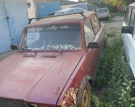 Красный ВАЗ 2107, объемом двигателя 1.3 л и пробегом 100 тыс. км за 550 $, фото 1 на Automoto.ua