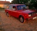 Красный ВАЗ 2107, объемом двигателя 1.5 л и пробегом 90 тыс. км за 1500 $, фото 1 на Automoto.ua