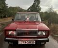 Красный ВАЗ 2107, объемом двигателя 1.5 л и пробегом 3 тыс. км за 1009 $, фото 1 на Automoto.ua