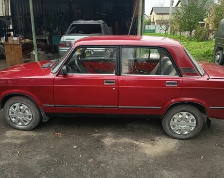 ВАЗ 2107 1996 в Белогорье на Automoto.ua Красный ВАЗ 2107, объемом двигателя 1.5 л и пробегом 140 тыс. км за 1200 $, фото 3 на Automoto.ua