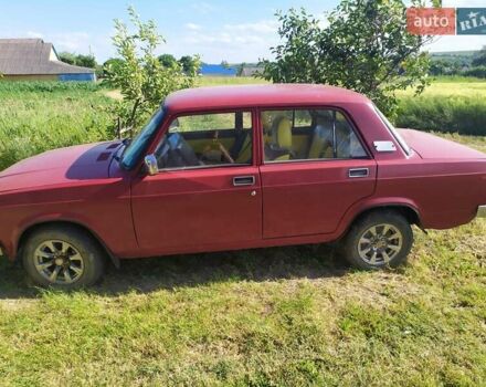 Червоний ВАЗ 2107, об'ємом двигуна 1.45 л та пробігом 100 тис. км за 1600 $, фото 1 на Automoto.ua