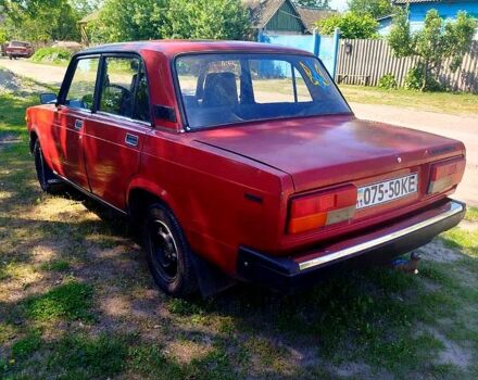 Червоний ВАЗ 2107, об'ємом двигуна 1.5 л та пробігом 0 тис. км за 750 $, фото 3 на Automoto.ua