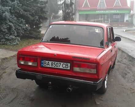 Красный ВАЗ 2107, объемом двигателя 1.5 л и пробегом 55 тыс. км за 1550 $, фото 7 на Automoto.ua