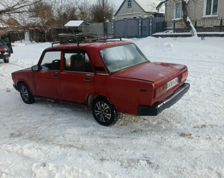 Червоний ВАЗ 2107, об'ємом двигуна 2 л та пробігом 1 тис. км за 390 $, фото 7 на Automoto.ua