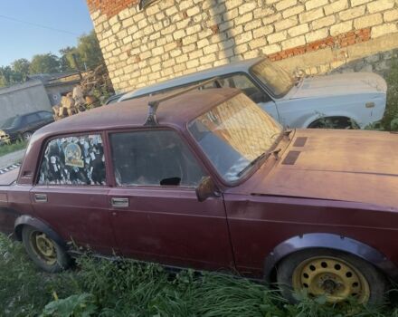 Красный ВАЗ 2107, объемом двигателя 1.3 л и пробегом 100 тыс. км за 550 $, фото 3 на Automoto.ua