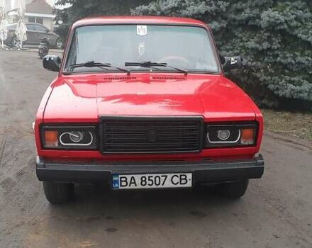 Красный ВАЗ 2107, объемом двигателя 1.5 л и пробегом 55 тыс. км за 1550 $, фото 2 на Automoto.ua