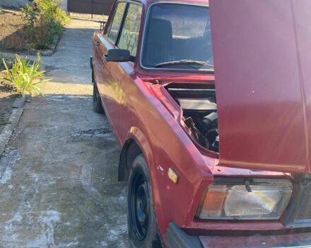 ВАЗ 2107 1996 в Днепре (Днепропетровске) на Automoto.ua Красный ВАЗ 2107, объемом двигателя 1.5 л и пробегом 100 тыс. км за 1050 $, фото 1 на Automoto.ua