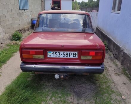 Красный ВАЗ 2107, объемом двигателя 0 л и пробегом 340 тыс. км за 521 $, фото 2 на Automoto.ua