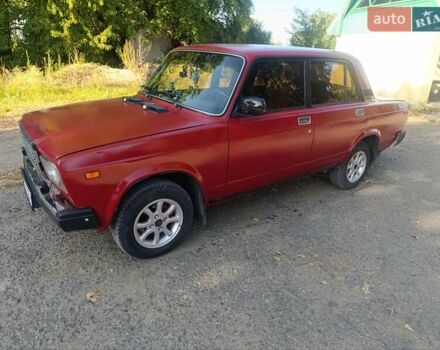 Красный ВАЗ 2107, объемом двигателя 1.6 л и пробегом 445 тыс. км за 1500 $, фото 7 на Automoto.ua
