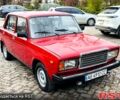 Красный ВАЗ 2107, объемом двигателя 1.5 л и пробегом 200 тыс. км за 1300 $, фото 1 на Automoto.ua