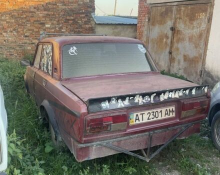 Червоний ВАЗ 2107, об'ємом двигуна 1.3 л та пробігом 100 тис. км за 300 $, фото 2 на Automoto.ua