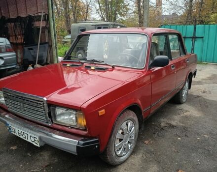 ВАЗ 2107 1996 в Белогорье на Automoto.ua Красный ВАЗ 2107, объемом двигателя 1.5 л и пробегом 140 тыс. км за 1200 $, фото 2 на Automoto.ua