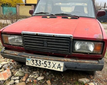 Красный ВАЗ 2107, объемом двигателя 1.5 л и пробегом 0 тыс. км за 500 $, фото 8 на Automoto.ua