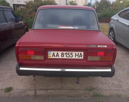 Червоний ВАЗ 2107, об'ємом двигуна 1.6 л та пробігом 27 тис. км за 1000 $, фото 1 на Automoto.ua