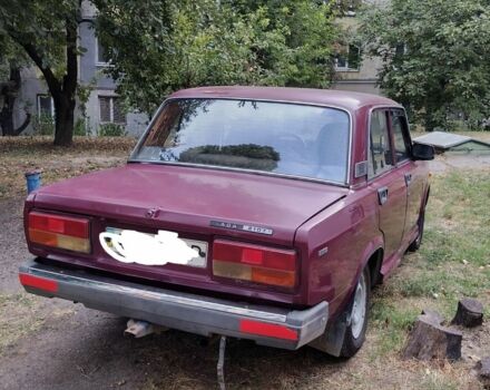 Красный ВАЗ 2107, объемом двигателя 1 л и пробегом 95 тыс. км за 715 $, фото 7 на Automoto.ua