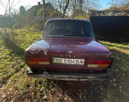 Красный ВАЗ 2107, объемом двигателя 1.5 л и пробегом 777 тыс. км за 595 $, фото 3 на Automoto.ua