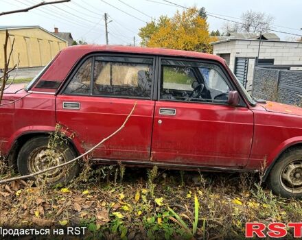 Красный ВАЗ 2107, объемом двигателя 1.5 л и пробегом 0 тыс. км за 500 $, фото 12 на Automoto.ua