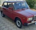 Красный ВАЗ 2107, объемом двигателя 1.5 л и пробегом 100 тыс. км за 1300 $, фото 1 на Automoto.ua
