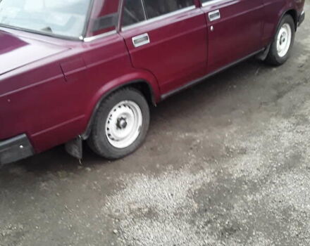 Красный ВАЗ 2107, объемом двигателя 1.6 л и пробегом 150 тыс. км за 1450 $, фото 2 на Automoto.ua