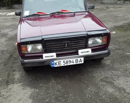 Красный ВАЗ 2107, объемом двигателя 1.6 л и пробегом 150 тыс. км за 1450 $, фото 5 на Automoto.ua