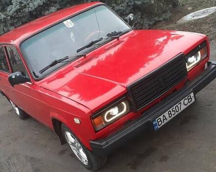 Красный ВАЗ 2107, объемом двигателя 1.5 л и пробегом 55 тыс. км за 1550 $, фото 10 на Automoto.ua