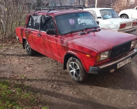 Червоний ВАЗ 2107, об'ємом двигуна 1.5 л та пробігом 200 тис. км за 1182 $, фото 1 на Automoto.ua