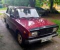 Красный ВАЗ 2107, объемом двигателя 1.5 л и пробегом 180 тыс. км за 500 $, фото 1 на Automoto.ua