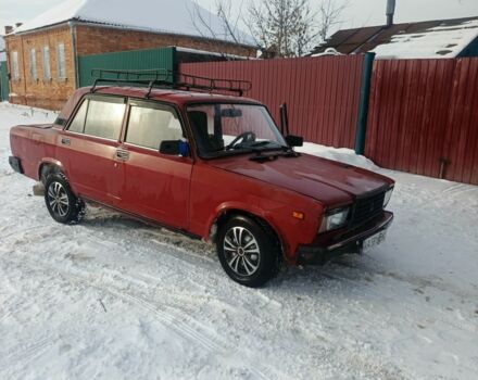 Червоний ВАЗ 2107, об'ємом двигуна 2 л та пробігом 1 тис. км за 390 $, фото 1 на Automoto.ua
