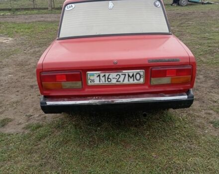 Червоний ВАЗ 2107, об'ємом двигуна 1 л та пробігом 100 тис. км за 750 $, фото 5 на Automoto.ua