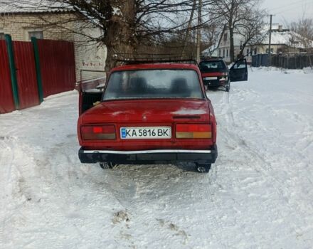 Червоний ВАЗ 2107, об'ємом двигуна 2 л та пробігом 1 тис. км за 390 $, фото 4 на Automoto.ua
