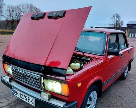 Красный ВАЗ 2107, объемом двигателя 1.5 л и пробегом 97 тыс. км за 1300 $, фото 55 на Automoto.ua
