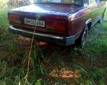 Красный ВАЗ 2107, объемом двигателя 1.5 л и пробегом 300 тыс. км за 720 $, фото 5 на Automoto.ua