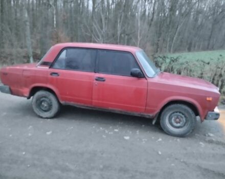 Червоний ВАЗ 2107, об'ємом двигуна 1.6 л та пробігом 110 тис. км за 355 $, фото 2 на Automoto.ua