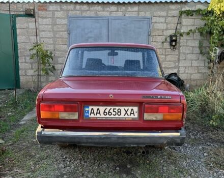 Красный ВАЗ 2107, объемом двигателя 1.5 л и пробегом 3 тыс. км за 645 $, фото 5 на Automoto.ua