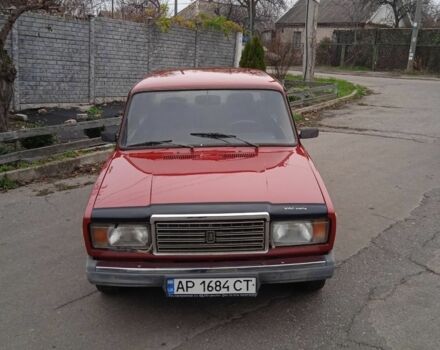 Красный ВАЗ 2107, объемом двигателя 1.5 л и пробегом 98 тыс. км за 615 $, фото 3 на Automoto.ua