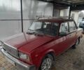 Красный ВАЗ 2107, объемом двигателя 1.6 л и пробегом 63 тыс. км за 903 $, фото 1 на Automoto.ua