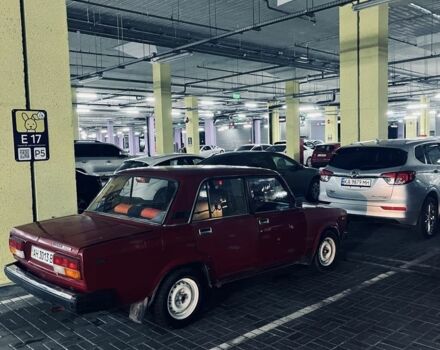 Красный ВАЗ 2107, объемом двигателя 1.5 л и пробегом 48 тыс. км за 1250 $, фото 7 на Automoto.ua