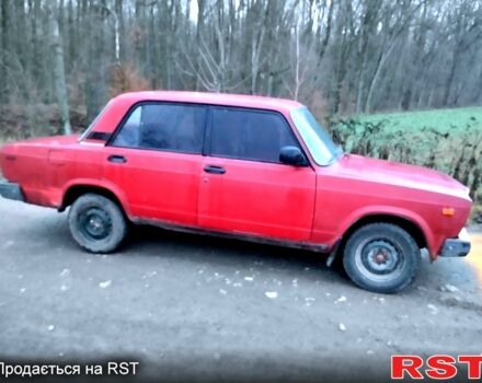 Червоний ВАЗ 2107, об'ємом двигуна 1.6 л та пробігом 310 тис. км за 360 $, фото 2 на Automoto.ua