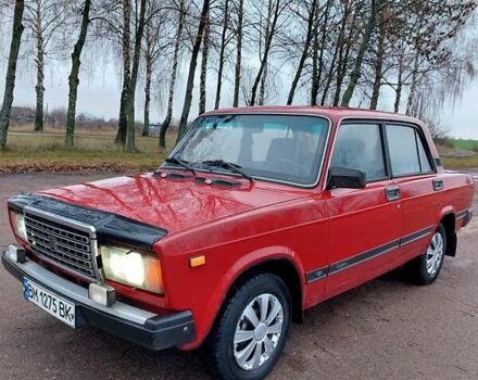 Красный ВАЗ 2107, объемом двигателя 1.5 л и пробегом 97 тыс. км за 1300 $, фото 24 на Automoto.ua