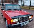 Красный ВАЗ 2107, объемом двигателя 1.5 л и пробегом 97 тыс. км за 1300 $, фото 9 на Automoto.ua