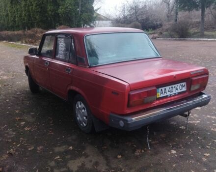 Красный ВАЗ 2107, объемом двигателя 1.6 л и пробегом 27 тыс. км за 1200 $, фото 3 на Automoto.ua