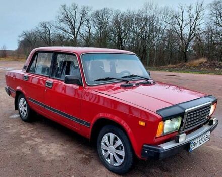 Красный ВАЗ 2107, объемом двигателя 1.5 л и пробегом 97 тыс. км за 1300 $, фото 14 на Automoto.ua
